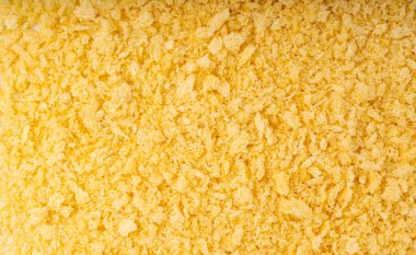 Ekmek kırıntıları desenli arka plan, ekmek kırıntıları, nugget için ezilmiş rusk ekmek kırıntıları, metin için metin alanı olan panko pankosu afişi