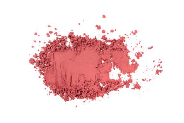 Acai tozu yığını izole, menekşe süper yiyecek tozu, pembe meyve unu özü tepeciği, kuru Euterpe oleracea palmiye üzümü tozu beyaz arka plan görüntüsüne yoğunlaşır.