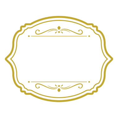 Klasik altın davetiye etiketi