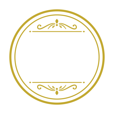 boş altın çerçeve sayfası