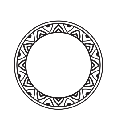 Kabile Dövmesi Dairesel illüstrasyon
