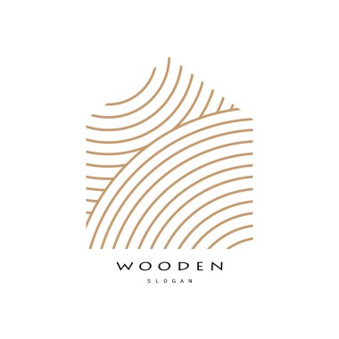 Ahşap logo tasarımı, inşaat için, ahşap işçileri, ahşap işleme şirketleri için.