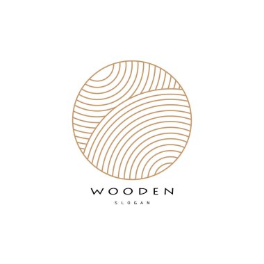 Ahşap logo tasarımı, inşaat için, ahşap işçileri, ahşap işleme şirketleri için.