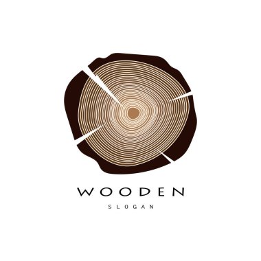 Ahşap logo tasarımı, inşaat için, ahşap işçileri, ahşap işleme şirketleri için.