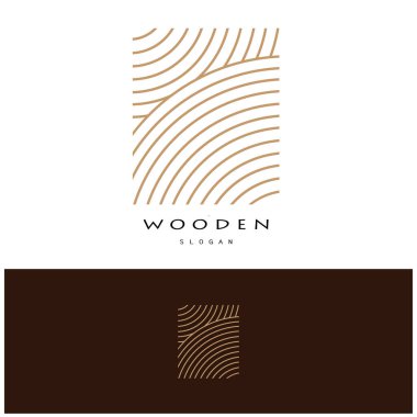 Ahşap logo tasarımı, inşaat için, ahşap işçileri, ahşap işleme şirketleri için.