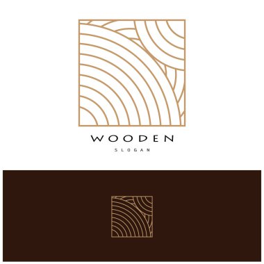 Ahşap logo tasarımı, inşaat için, ahşap işçileri, ahşap işleme şirketleri için.
