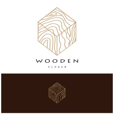 Ahşap logo tasarımı, inşaat için, ahşap işçileri, ahşap işleme şirketleri için.