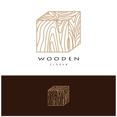 Ahşap logo tasarımı, inşaat için, ahşap işçileri, ahşap işleme şirketleri için.