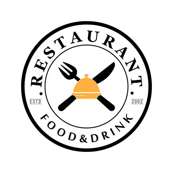 restoran, şef, mutfak, yemek logosu ve vektörler