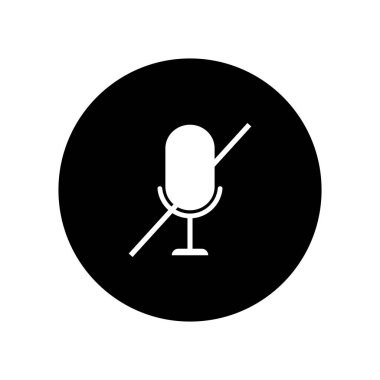 Podcast logosu, mikrofon, kulaklık, radyo dalgaları. Stüdyo, talk show, chat, bilgi paylaşımı, röportaj, multimedya için.