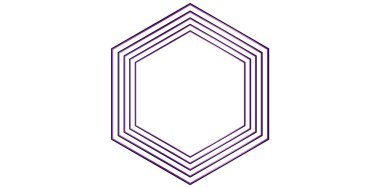 Çizim Biçimi Zarif Altıgen Çerçeve Vektör Resimleri.