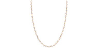 İnci zinciri kolye antika mücevher taşıyıcısı tasviri.