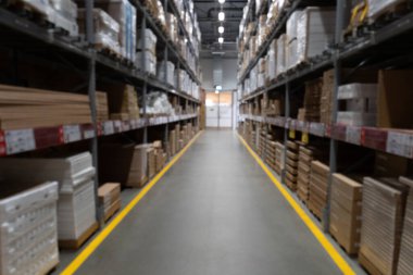 Blurred Shop Aisle, Abstract Shopping Mall, Blur Supermarket, Defocused Market, Shopping Centre, Blurry Grocery, Hyper Market, Warehouse