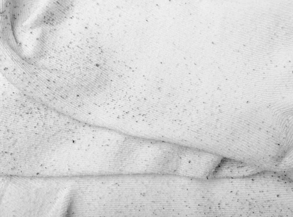 Fabric Pills Fuzz Cloth Pellets Using Fabric Shaver Old Textile — стокове фото
