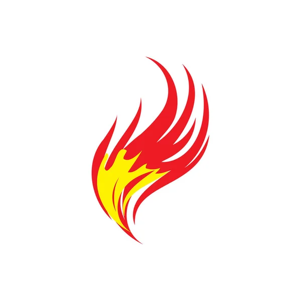 Ikona Ognia Symbol Płomienia Sylwetka Kominka Znak Ciepła Zarys Płomienia — Wektor stockowy