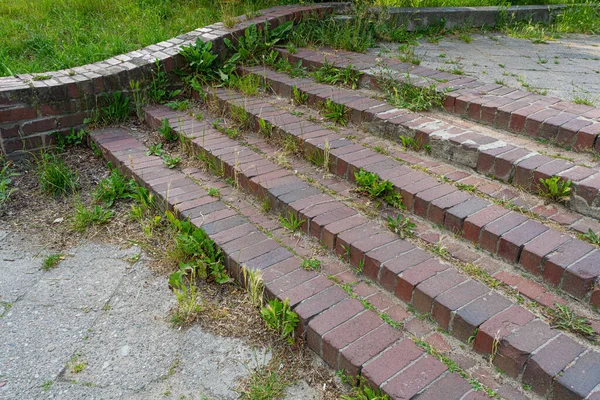 Beton Merdiven Soyut Merdiven Çimento Merdivenleri Eski Boş Sokak Merdivenleri — Stok fotoğraf