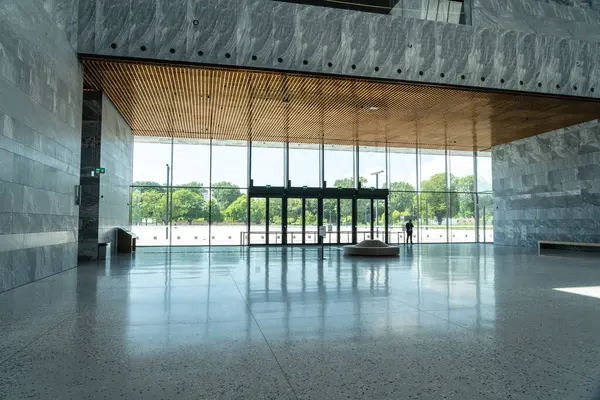 stock image Warsaw, Poland, June 8, 2024: The Museum of Polish History in Warsaw Citadel, museum interior, editorial image