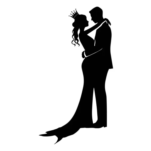 Mutlu bir çift, gelin ve damat arasında nikah törenini kutluyor..