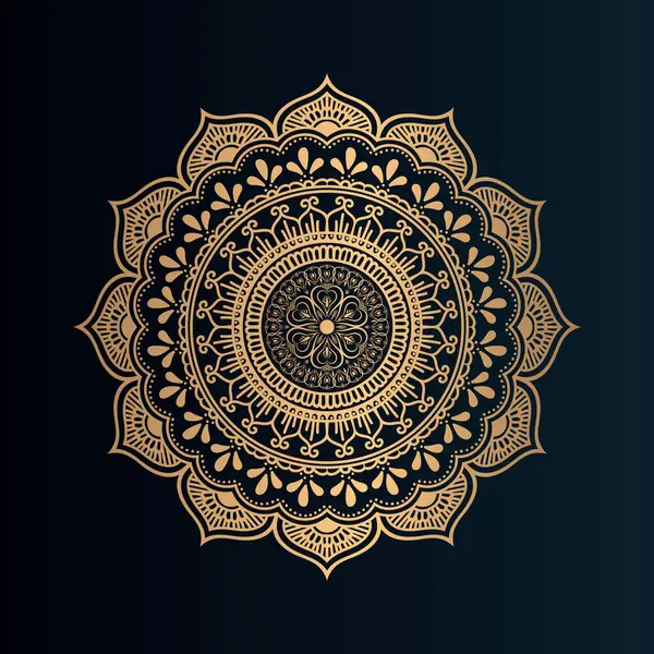 Mandala Süsleme el çizimi elementler dekoratif tasarım dairesel çiçek vektörü.