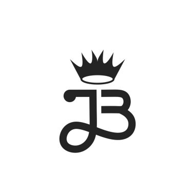 JB initials logo icon design vector clipart