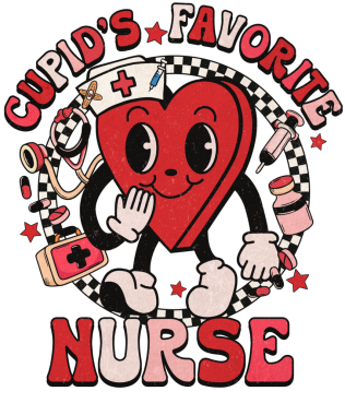 Retro Cupid 'in en sevdiği hemşire Valentine.