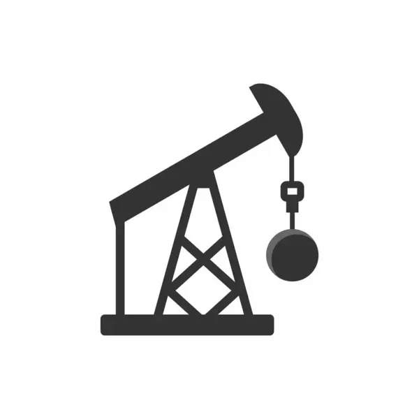 petrol pompa simgesi beyaz arka plan üzerinde