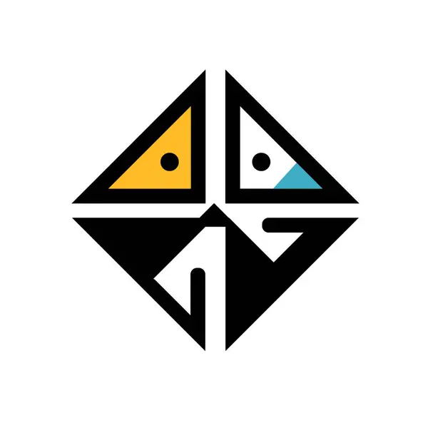 üçgen ikon vektör illüstrasyon tasarımı