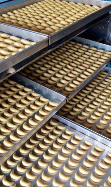 Pudra şekerle kaplanmış yumuşak ve tereyağlı putri salju kurabiyeleri, tatlı ve ceviz aromalı eritme dokusu sunuyor. Özel durumlar için klasik bir Endonezya ziyafeti.