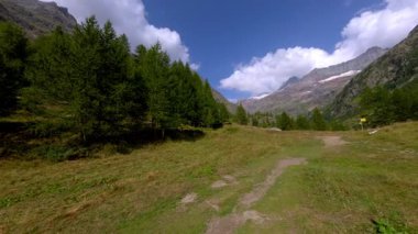 Yakıt ikmali Prarayer 360 dağ panorama orman çayırları ve tepeleri