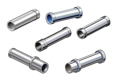 Tasarım ve Açı Değişiklikleriyle Parlak Metal Tüpleri