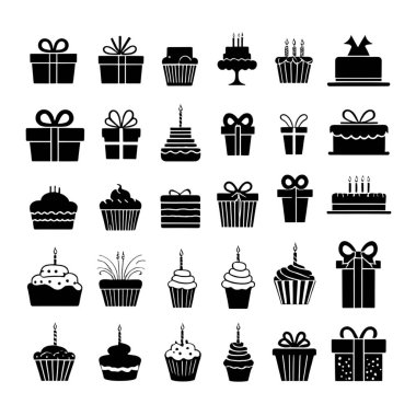 Pasta simgelerinin vektör kümesi