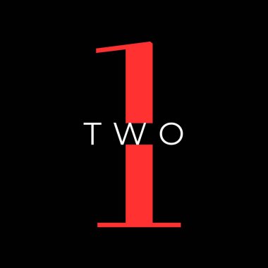 İki numara bir numara, kırmızı olan.