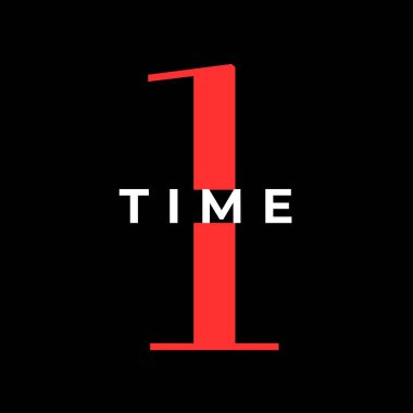 zaman vektör çizimi tasarımı