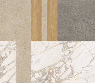 Yaratıcı yama kalıplı taş seramik duvar kağıdı tasarımı. Beyaz bilye. Zemin veya duvar dekorasyonu için yaratıcı yama kalıbı seramik duvar kağıdı tasarımı.