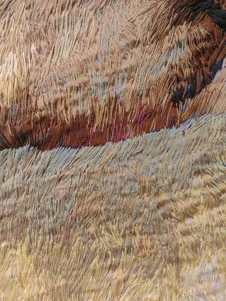 Renkli el dikişli soyut grunge sanat arkaplan dokusu