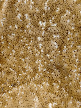 Bal renkli sıva duvar dokulu arka plan kırık