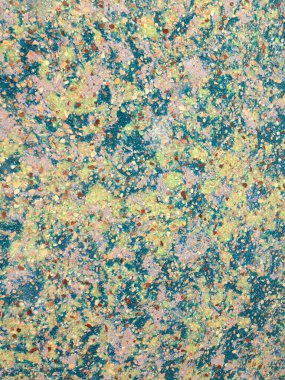 Ev dekorasyonu için zengin renkleri ve dokusu olan bir taş patırtısının arkaplanı.