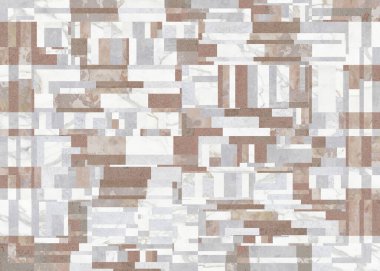 Duvar kağıdı veya dijital kullanım için çeşitli bilye ve taşlardan oluşan yaratıcı yama kalıbı.