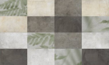 Creative patchwork pattern mixed of several marbles and stones for wallpaper, or digital use. clipart