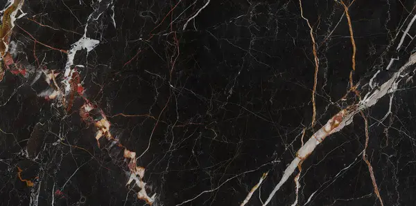 Siyah mermer arka plan. Duvar kağıdı ve tezgah üstü.