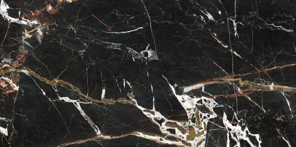 Siyah mermer arka plan. Duvar kağıdı ve tezgah üstü.