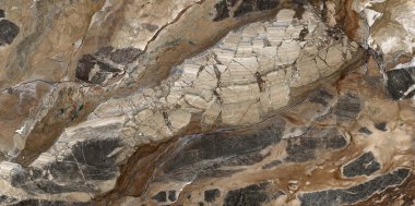 Yaratıcı desenli taş seramik duvar kağıdı tasarımı. Gri mermer