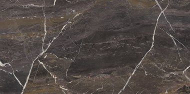 Yaratıcı desenli taş seramik duvar kağıdı tasarımı. Kahverengi mermer