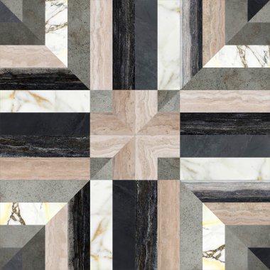 Farklı şekillerde çeşitli doğal misketlerden oluşan güzel bir yama.