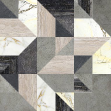 Farklı şekillerde çeşitli doğal misketlerden oluşan güzel bir yama.