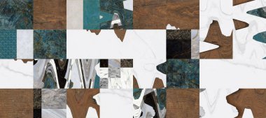 Kusursuz yama desenli, doğal şekilde güzel desenli süsler. Kumaş için baskı. İç tasarım