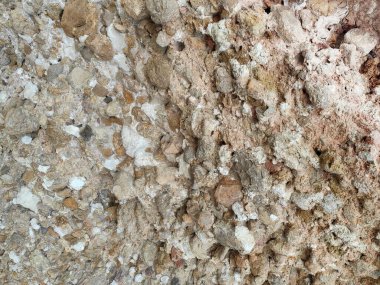 Toprak katmanlarının şekli, rengi ve dokusu, yeryüzünün dokusu.