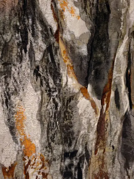 Ev dekorasyonu için güzel bir el yapımı ipek kumaşın ayrıntıları.