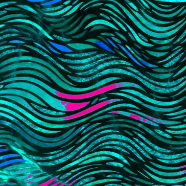 Su dalgalanması soyut dalga deseni, basit grafik biçiminde duvar kağıdı.