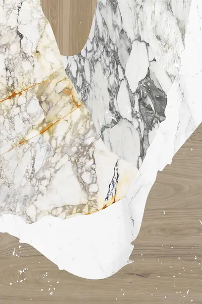 Modern mermer mozaik, soyut geometri, sanat deco duvar kağıdı, yapay taş dokusu, geometrik moda mermer çizimi.